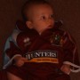 Mia's first Burnley kit