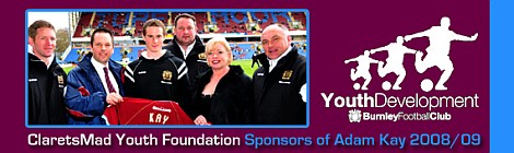 Click HERE to see Clarets Mad Youth Foundation Information