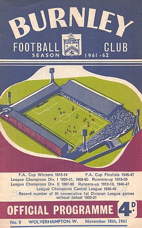 Stade de Reims vs. Burnley FC 1960-1961