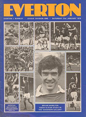 programmes 1975 season everton