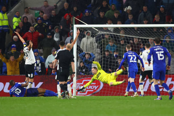 Cardiff City 1 - 0 Derby County. Match Report