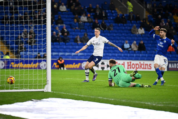 Cardiff City 0 - 2 Preston North End. Match Report