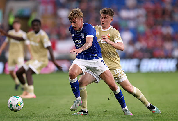 Cardiff City 2 - 1 Swindon Town. Report