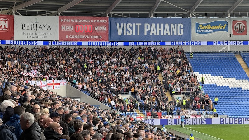 Cardiff City 1 - 3 Bradford City. Match Report