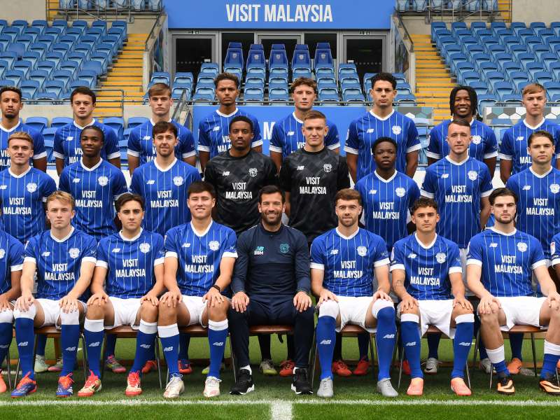 Cardiff City team photo 25/26