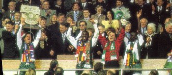 CUFC celebrate victory in 1997