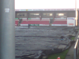 Pitch Covers at Crewe.