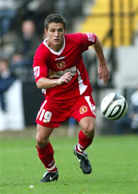 Midfielder Ashley Westwood.