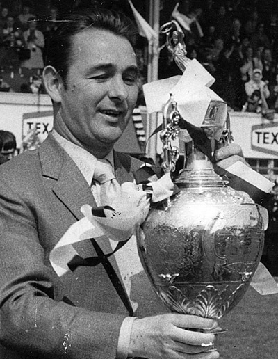 Brian Clough and his first Championship title with the Rams