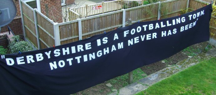 Barmy Army banner