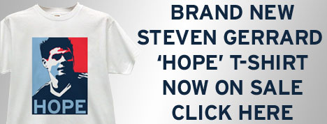 Get your Steven Gerrard Hope T-Shirt