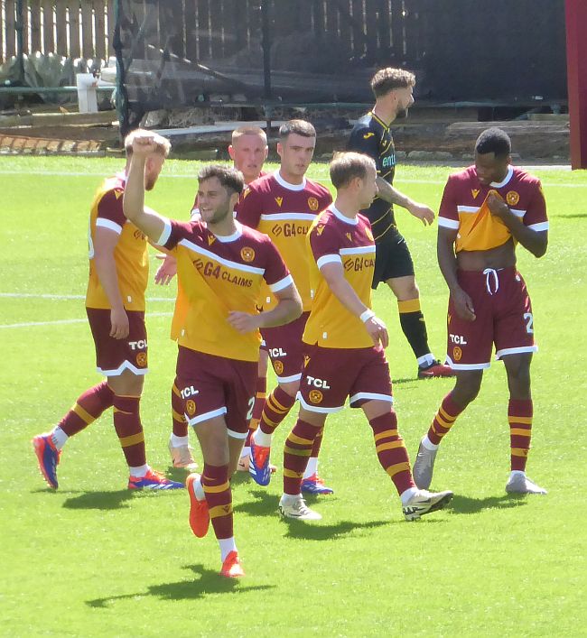 Motherwell come out on top in Livingston friendly