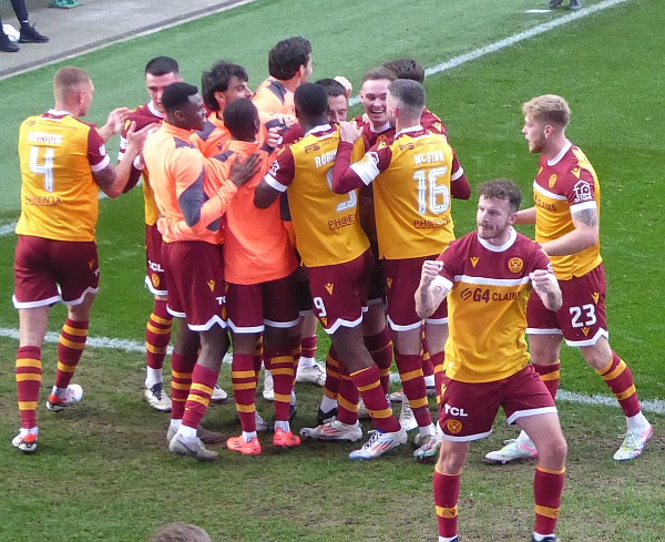 Motherwell leave Easter Road with three well earned points