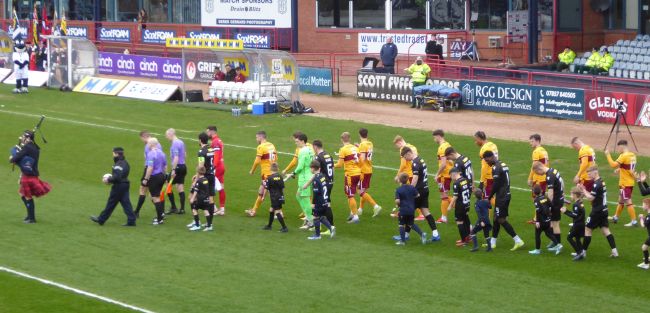 Next up - Motherwell at Dens Park