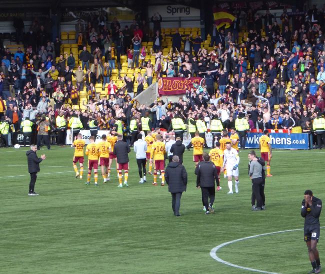Next up - Motherwell away to Livingston