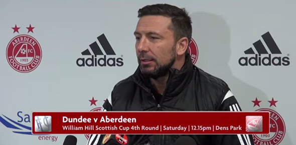 Derek talks about Dundee v Aberdeen