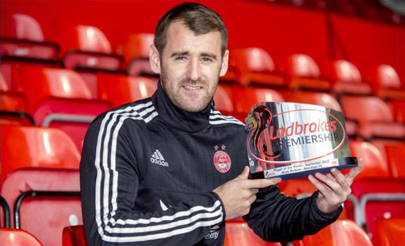 Niall McGinn September Player of the Month