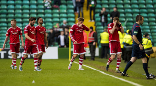 Players dejected