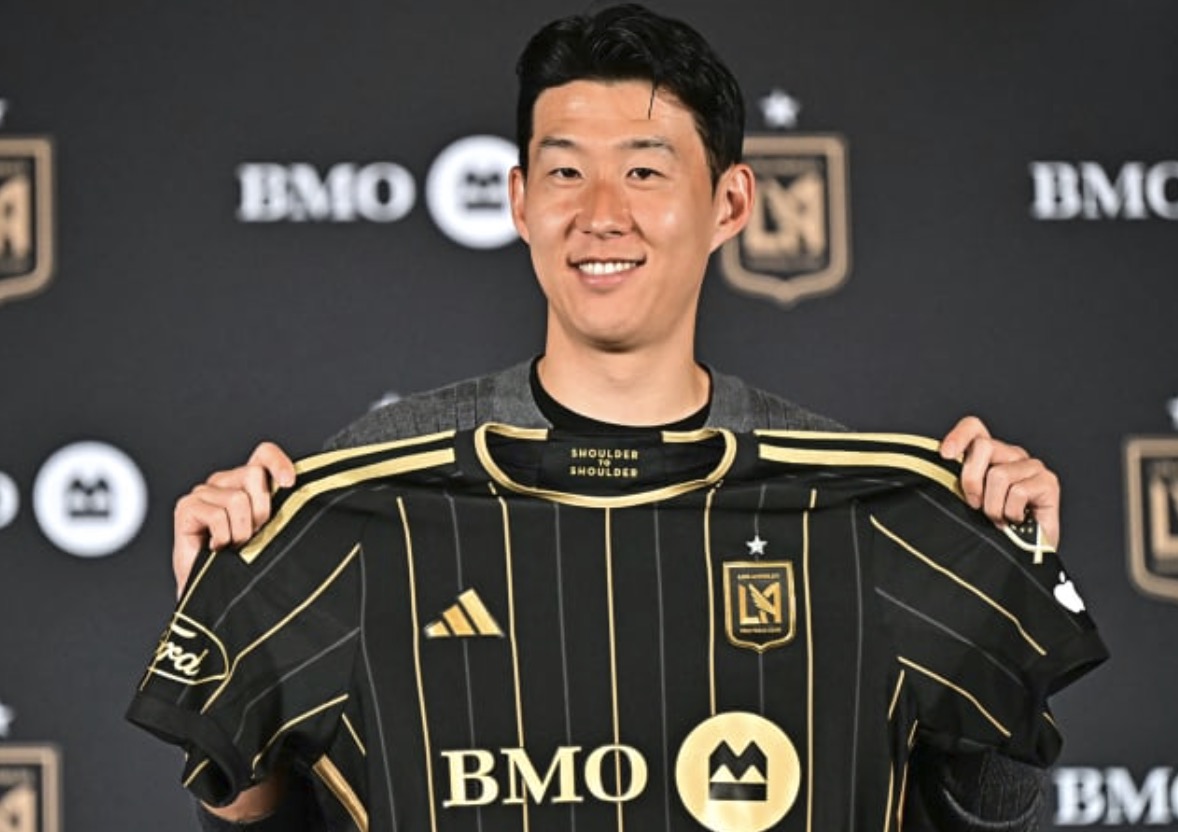 Son happy at LAFC