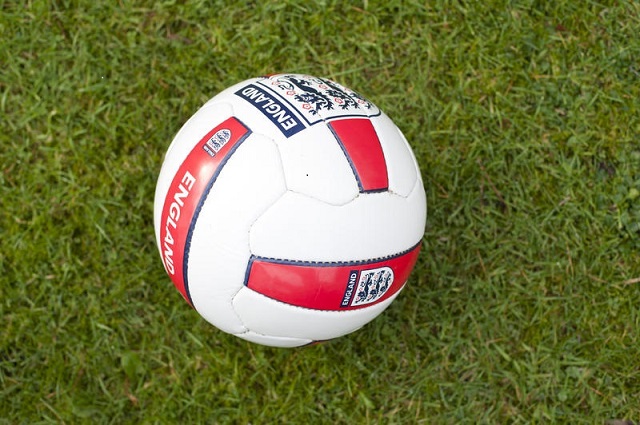 Football with England Crest