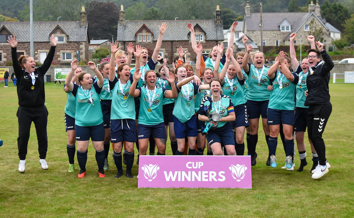 Buckie Ladies Win Third League CupI In A Row