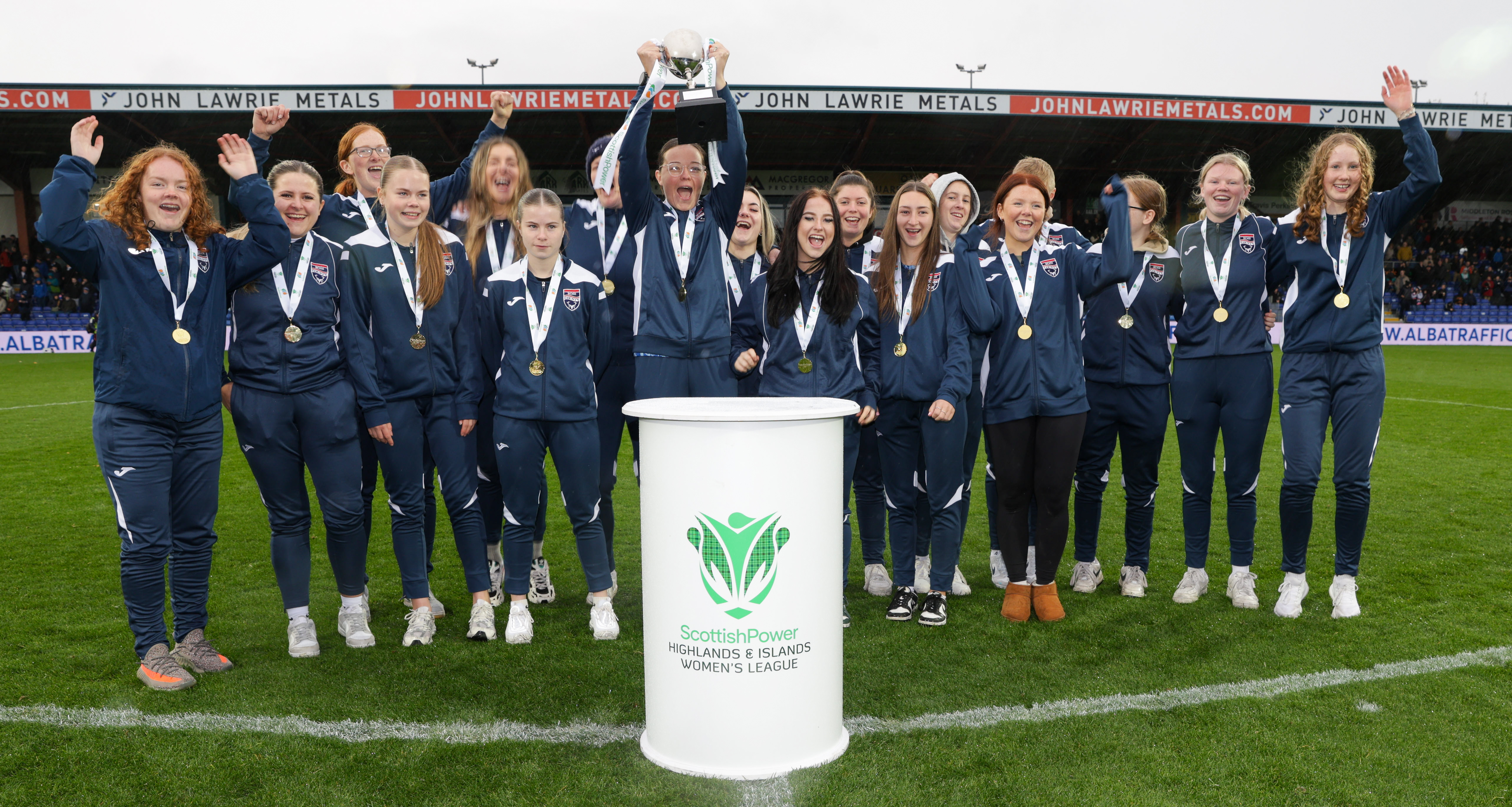 Ross County Lift Trophy As They Win ScottishPower Highlands And Islands League