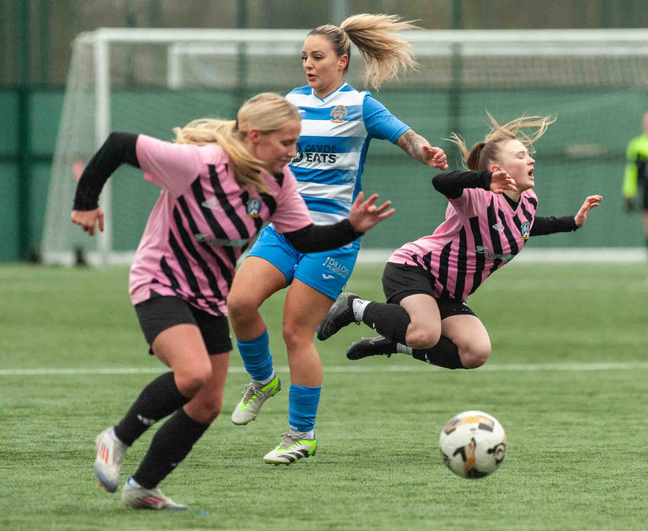 Four-goal Brown Ensures Bonnyrigg Rose stay top of Barclays Scottish Women's League One 