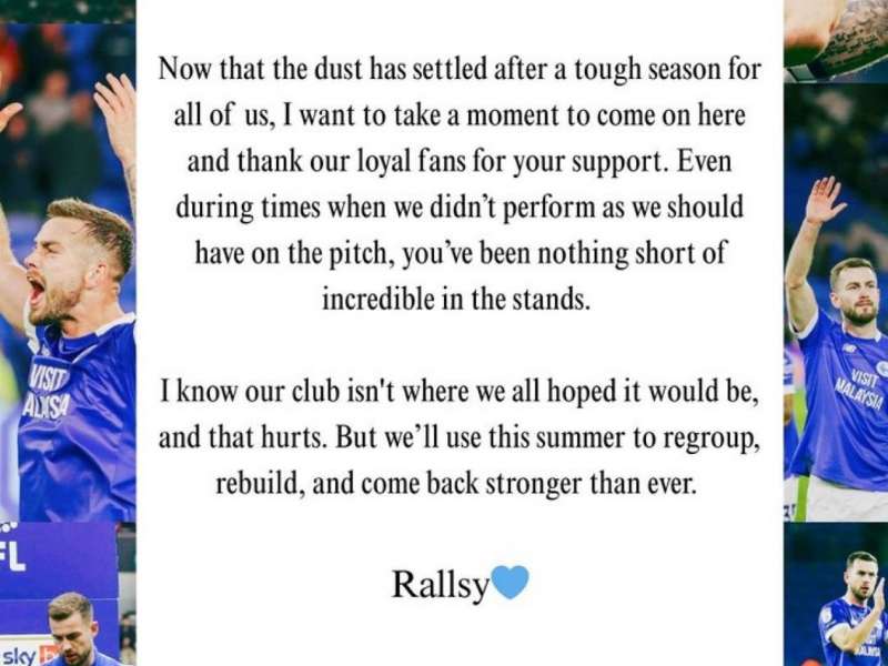 A message from Joe Ralls.