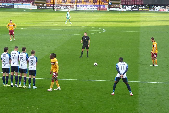 Next up - Falkirk at Fir Park