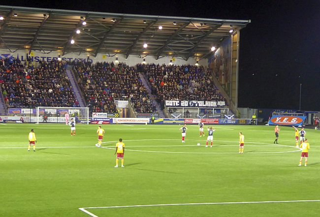 Next up - Motherwell away to Falkirk